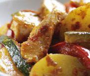 Cartofi noi cu pui 1 Cartofi noi cu pui 1