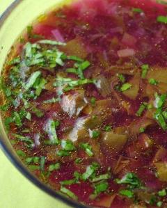 Ciorba de loboda cu ceapa verde 1 Ciorba de loboda cu ceapa verde 1