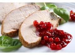 Friptura de curcan cu manta de merisoare 1 Friptura de curcan cu manta de merisoare 1