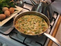 Frittata al salmone(Omleta cu somon) 1 Frittata al salmone(Omleta cu somon) 1