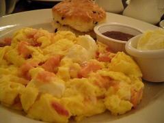 Omleta cu somon 1 Omleta cu somon 1