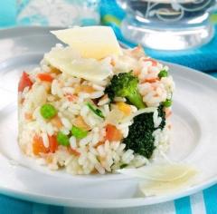 Orez cu legume congelate 1 Orez cu legume congelate 1