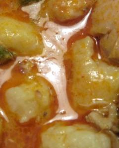 Papricas (paprikas) de pui cu galuste 1 Papricas (paprikas) de pui cu galuste 1