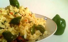 Pilaf cu ardei 1 Pilaf cu ardei 1