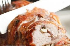 Pulpa de miel cu miere, ierburi si usturoi 1 Pulpa de miel cu miere, ierburi si usturoi 1