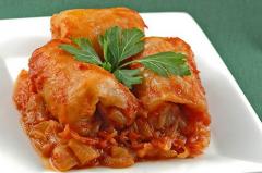 Sarmalute cu soia si praz 1 Sarmalute cu soia si praz 1