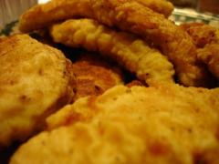 Snitele de soia cu mustar 1 Snitele de soia cu mustar 1