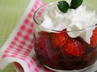 Crema de ciocolata cu capsune Crema de ciocolata cu capsune