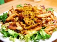 Salata cu piept de curcan si bacon Salata cu piept de curcan si bacon