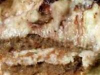 Tort cu piscoturi si crema de alune