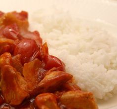 Pui chinezesc cu sos chili Pui chinezesc cu sos chili